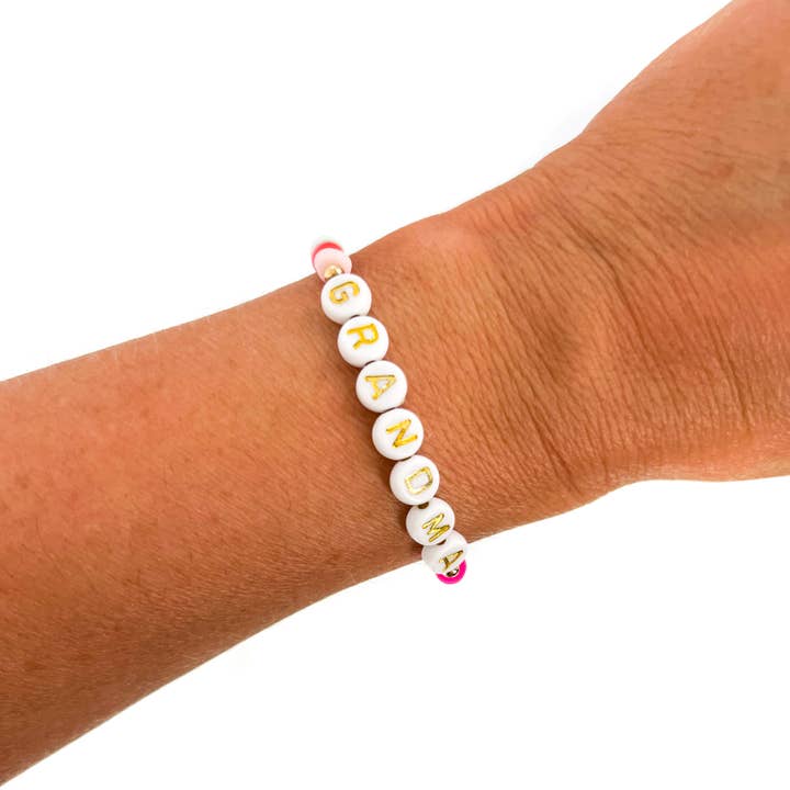 Savvy Bling - Wholesale Beaded Bracelet - Mama, Nana, Gigi, Mimi gold filled bracelet