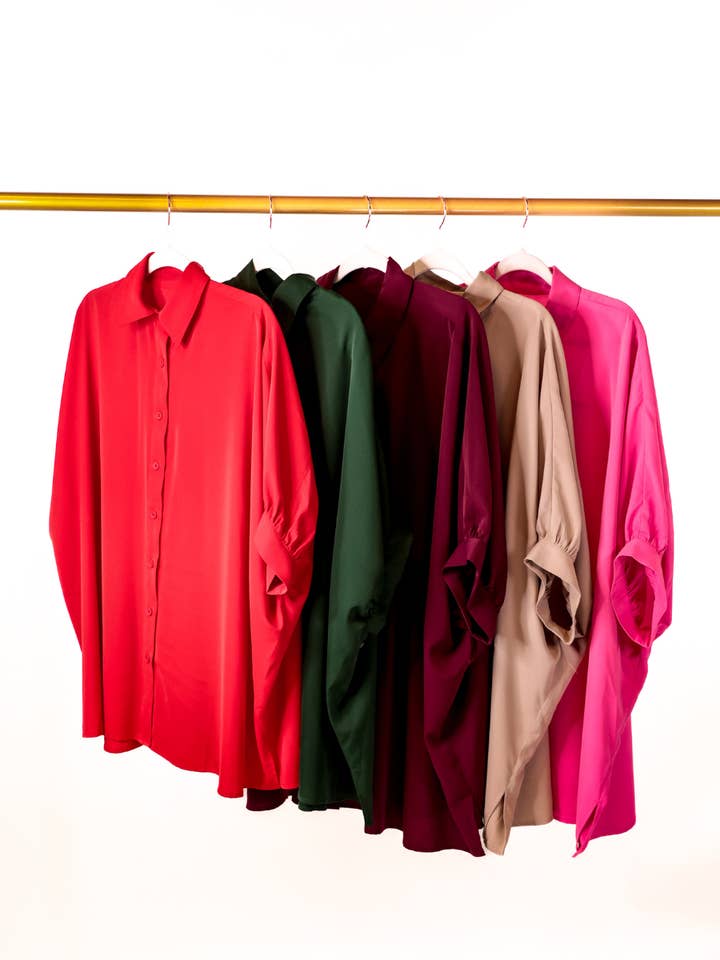 Oakley Oversized Top for wholesale by Jess Lea