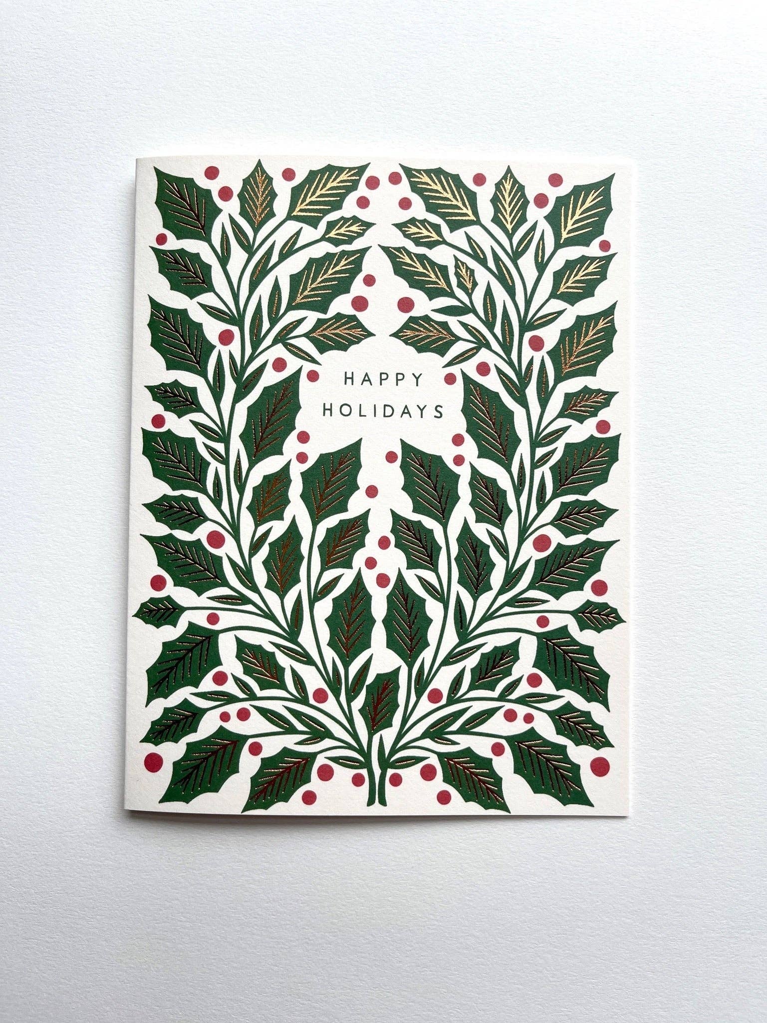 Katharine Watson - Wholesale Everyday Greeting Card - "Happy Holidays," Holiday Card2