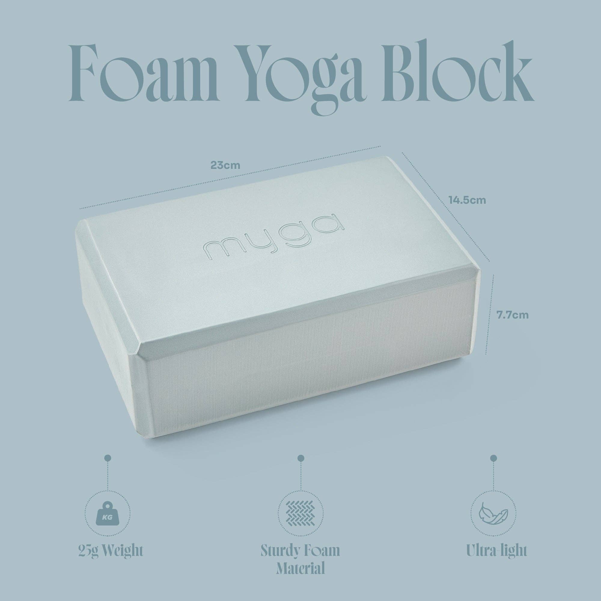 Myga - Wholesale Fitness Equipment - Foam Yoga Block - 6 Colours Available3