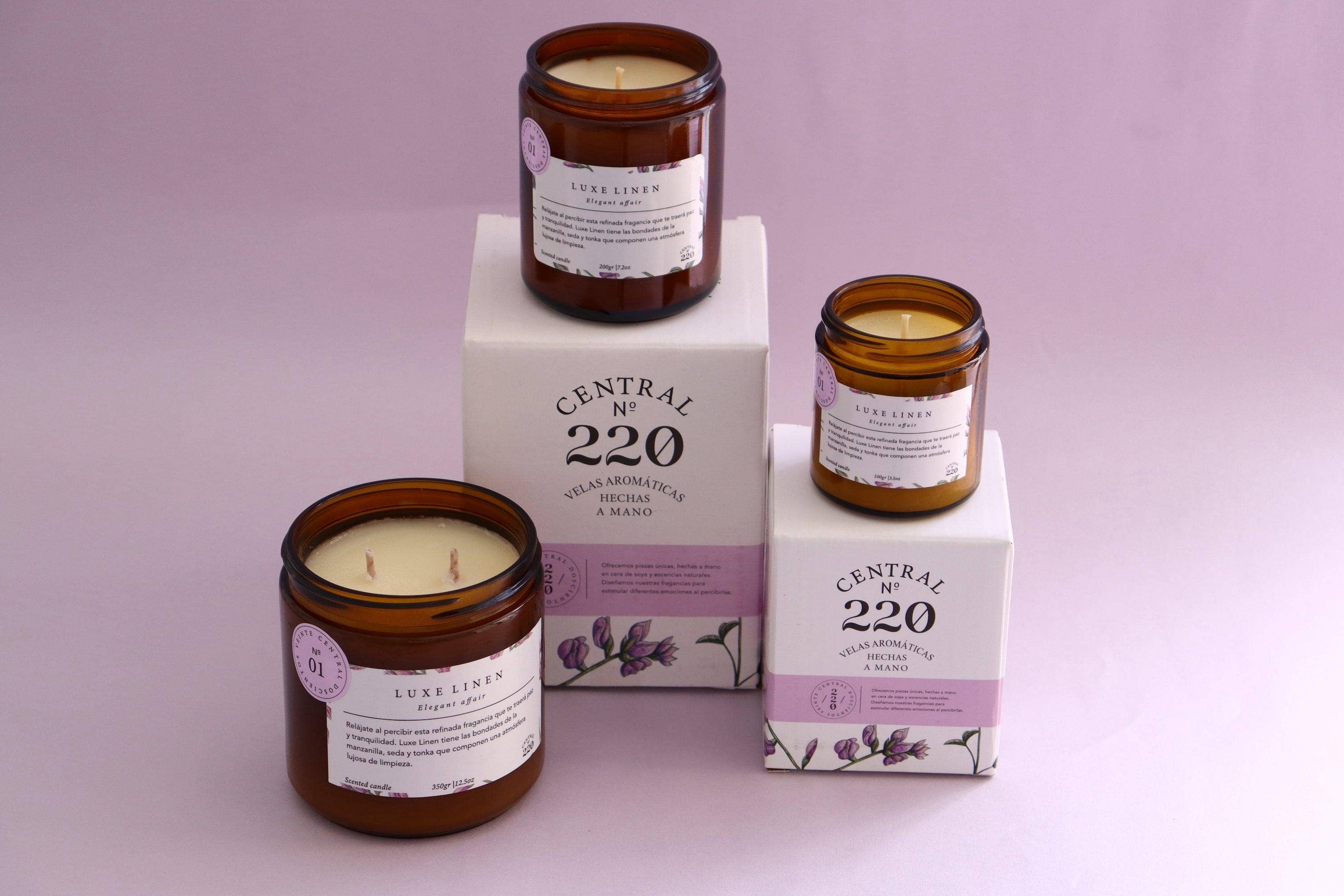 Central 220 - Wholesale Jar/Filled Candle - 01 | Sleep Aid |  Luxe Linen Candle | Scented Candle4