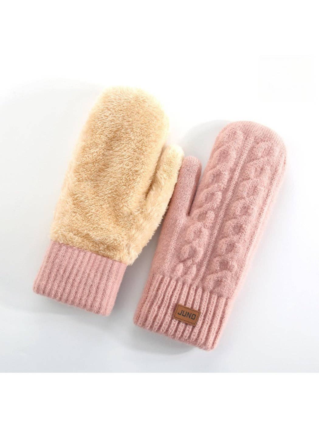 Funkyrel® Atzbranding Limited - Vente Moufles – femme - Gants - Mitaines Classiques Épaissies à Couverture Totale pour Femmes5