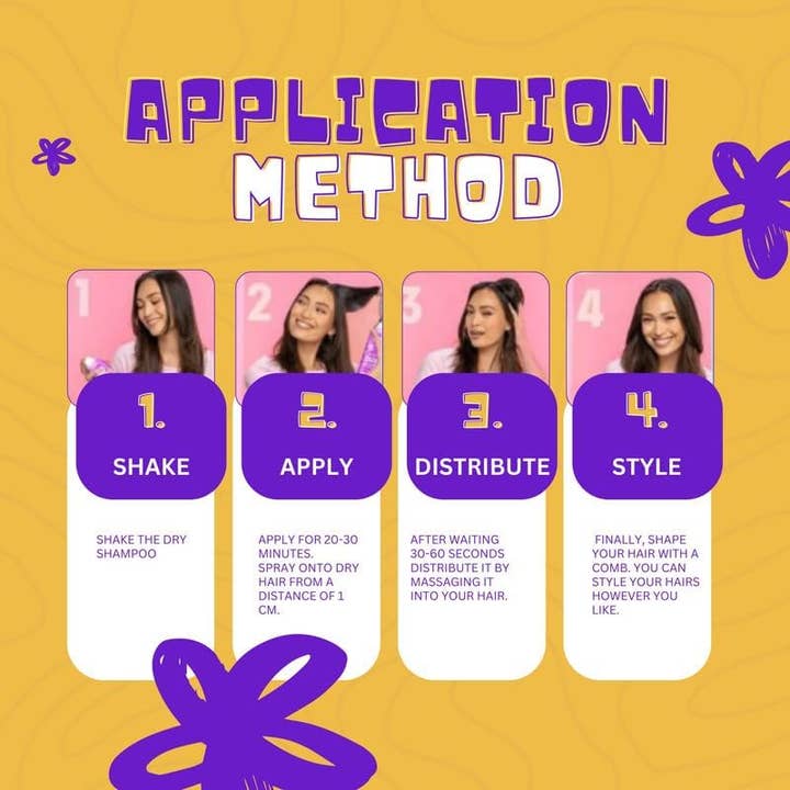 Babilo - Vendita all'ingrosso Shampoo secco - Shampoo secco volumizzante per capelli scuri, assorbimento istantaneo dell'olio, senza residui bianchi, non tossico, ideale per donne e uomini, aggiunge volume senza seccare10