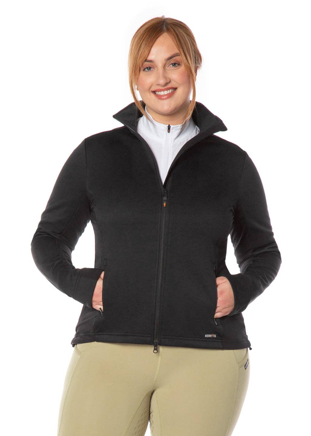 BLACK Softshell Riding Jacket for wholesale on Faire5