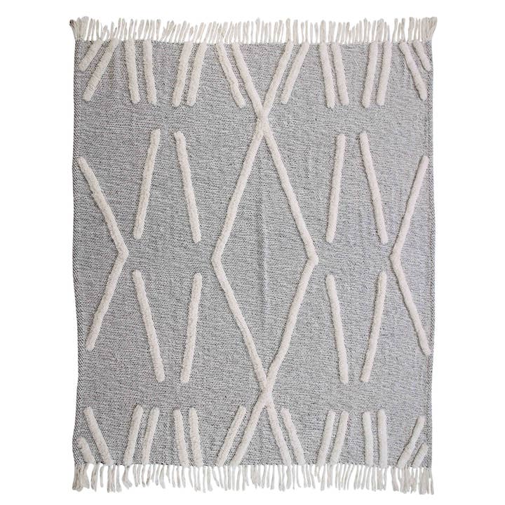 Crossing Lines Throw Blanket for wholesale by LR Home