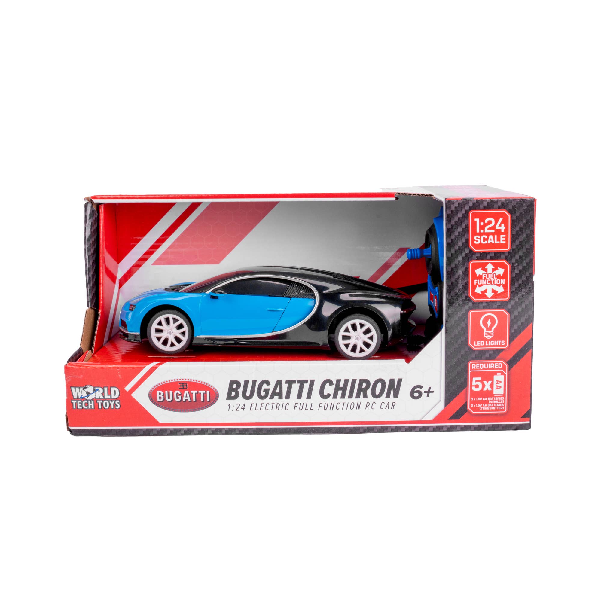 World Tech Toys - Wholesale Electronic Toy - Kids & Baby - 1:24 Bugatti Chiron Electric Remote Control Car1