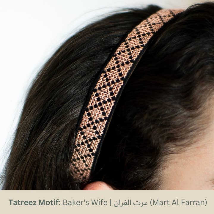 Diadema Amal, color melocotón para venta al por mayor de Darzah