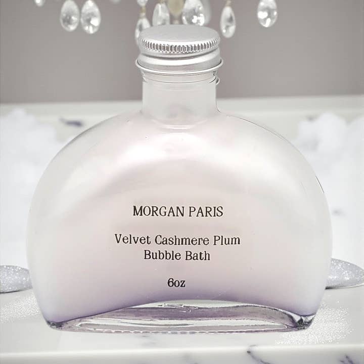 Morgan Paris Skin Boutique - Wholesale Bubble Bath - Velvet Cashmere Plum Bubble Bath 6oz4