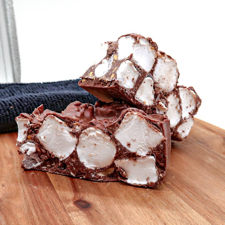 Milk Chocolate Honeycomb Rocky Road for wholesale by Chocolate on The Rocks