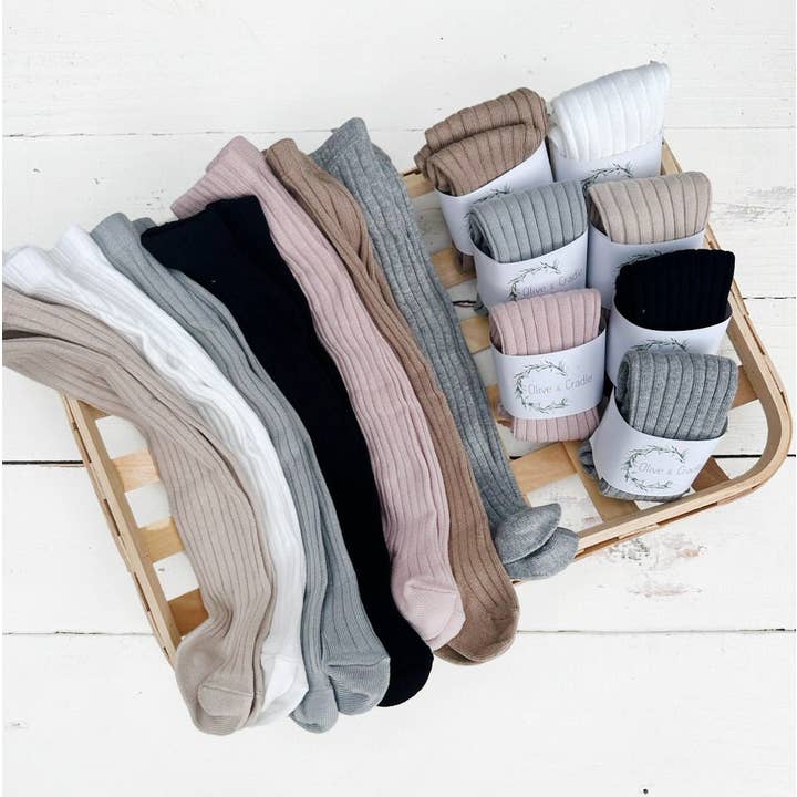 OLIVE & CRADLE - Wholesale Tights - Kids - Ribbed Tights Stockings8
