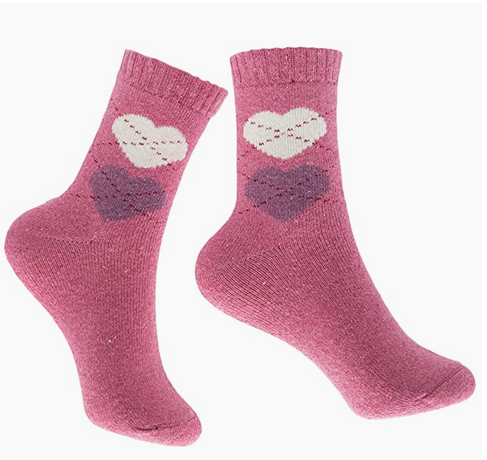 My Wholesale Warehouse - Wholesale Socks - Women's - Generise Pack of 5 Pairs Ladies Thick Wooly Socks16
