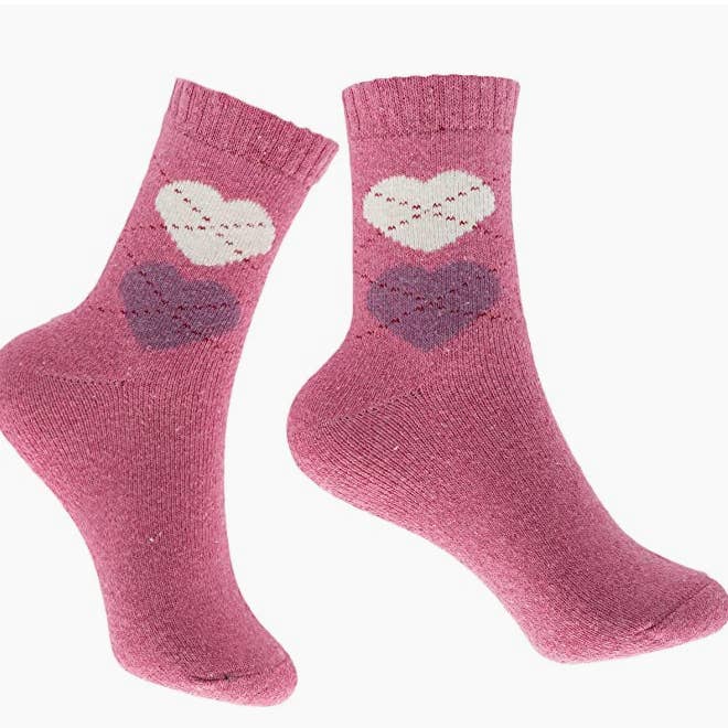 My Wholesale Warehouse - Wholesale Socks - Women's - Generise Pack of 5 Pairs Ladies Thick Wooly Socks17