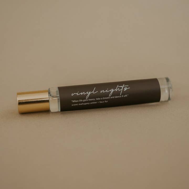 Vanilla and Spruce, LLC - Wholesale Roll-On Fragrance - Perfume Roller - Vinyl Nights