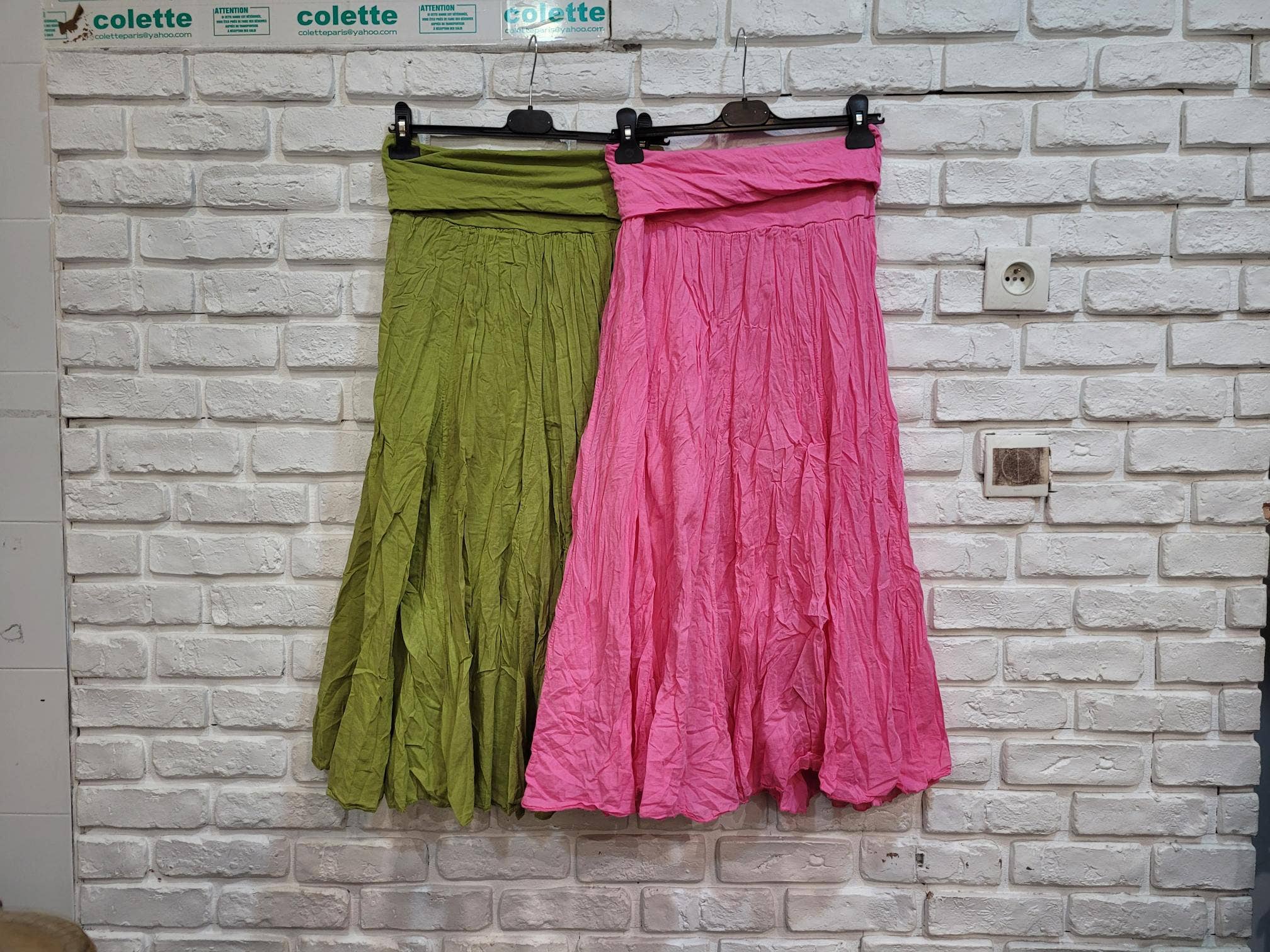 la maison des fibres naturelles – wholesale Kjol - Dam – 100% bomullskjol 6535818