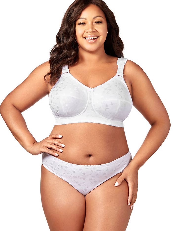 Sujetador Softcup Super Curves 1305 de cobertura total, blanco para venta al por mayor de Elila