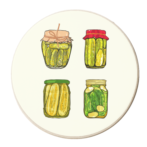 ART WOW – Engroshandel Bordskånere – Bordskånere 'Vintage Pickles Jar Collection2