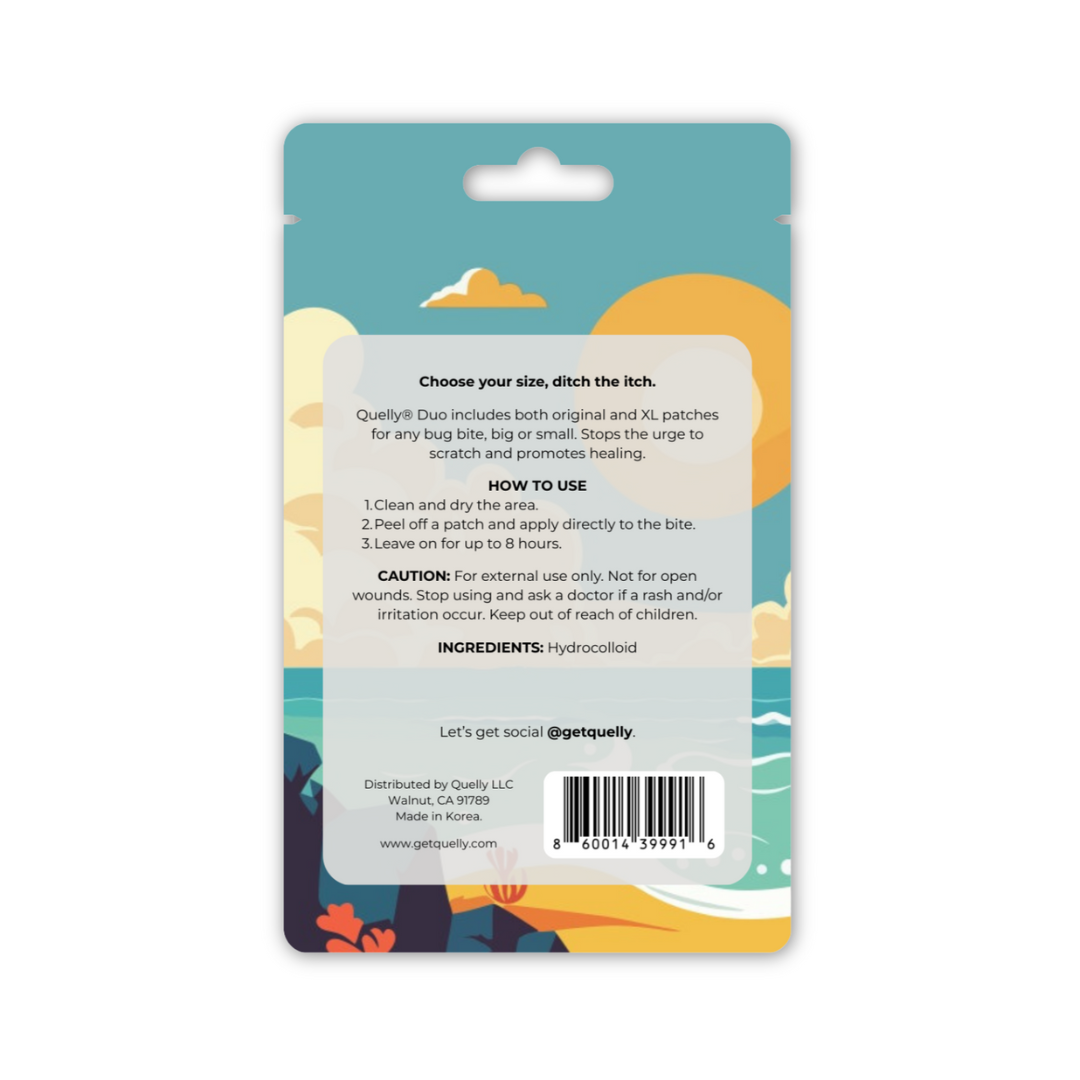 Quelly - Wholesale Itch Ointment/Cream - Quelly Duo Insect Bite Itch Relief Patches1
