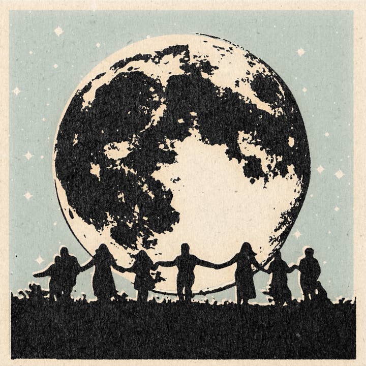 Real Fun, Wow! - Wholesale Art Print - 'Moon People' Print0