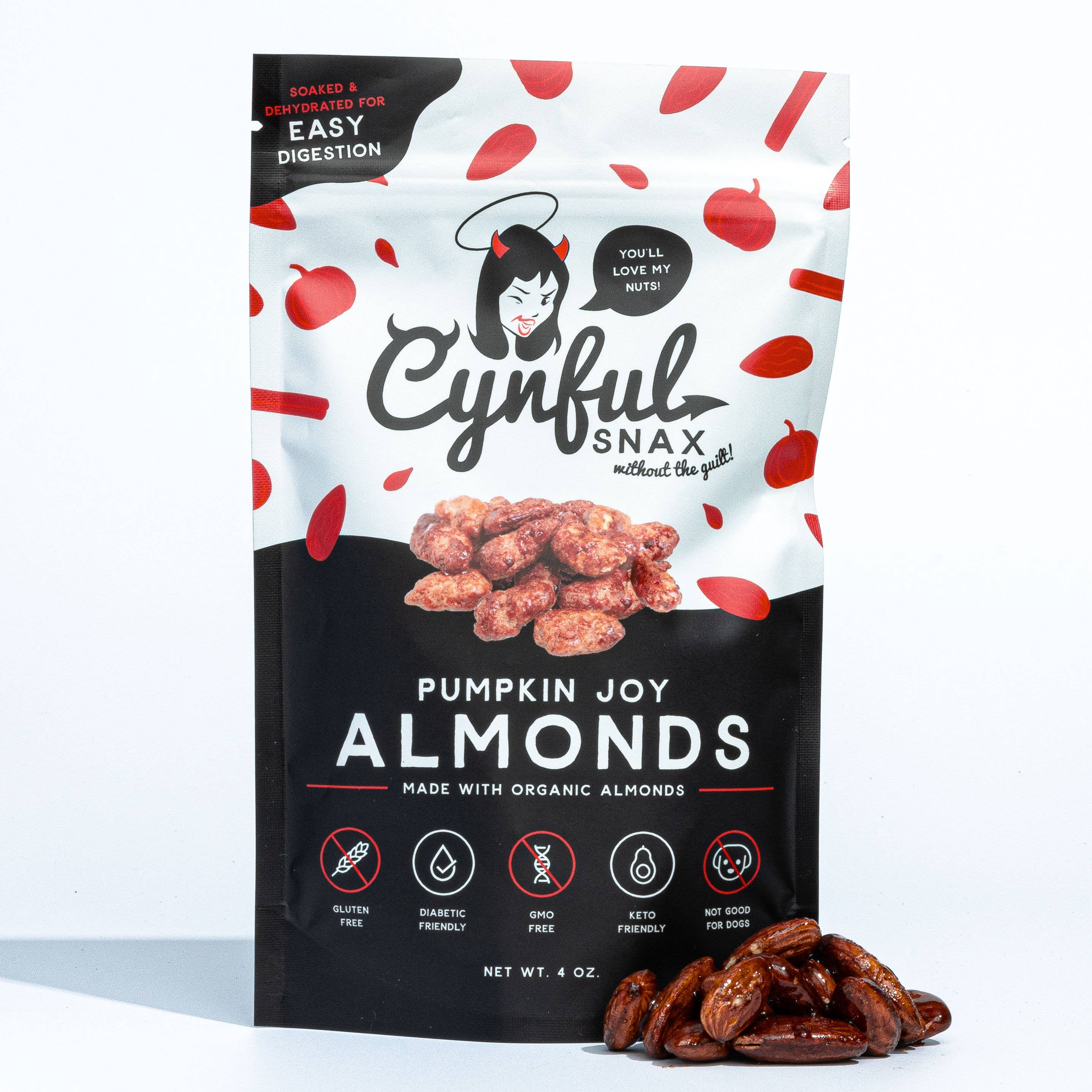 Cynful Snax - Wholesale Nuts - Pumpkin Joy Almonds0