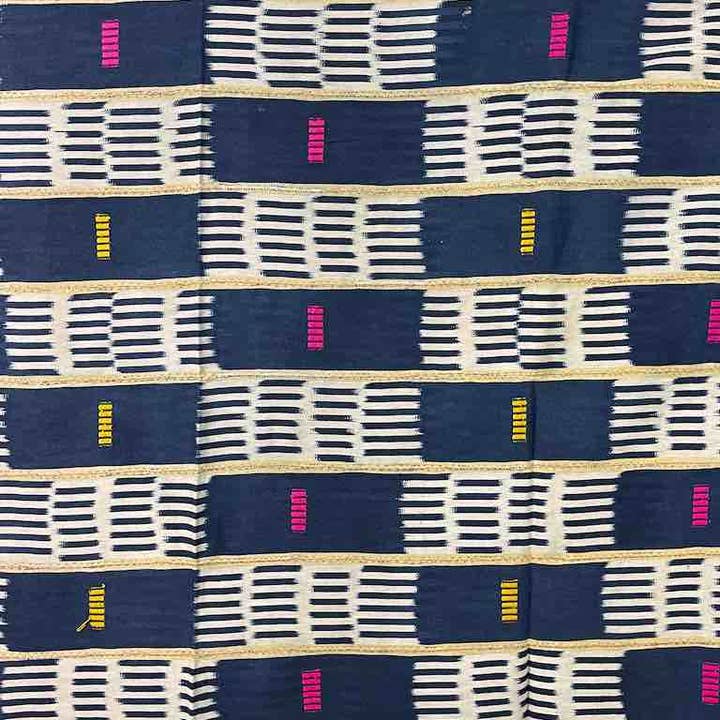 The Niger Bend - Venta al por mayor Tapices/telas - Envoltura textil de tela africana vintage Baule | 58 x 42"4