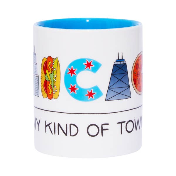 THE FOUND - Wholesale Coffee Mug - Chicago Icons My Kind of Town Coffee Mug2