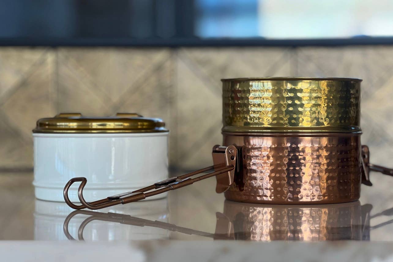 Verve Culture – wholesale Lunchlåda – Tiffin-lunchlåda - liten med 3 lager5