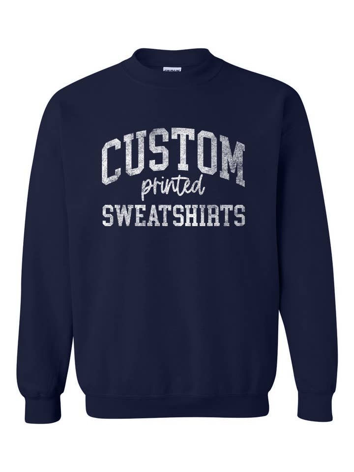 Peculiar People Designs - Wholesale Graphic Sweatshirt - Women's - Custom Crewneck Sweatshirt With Your Name Location Or Logo11