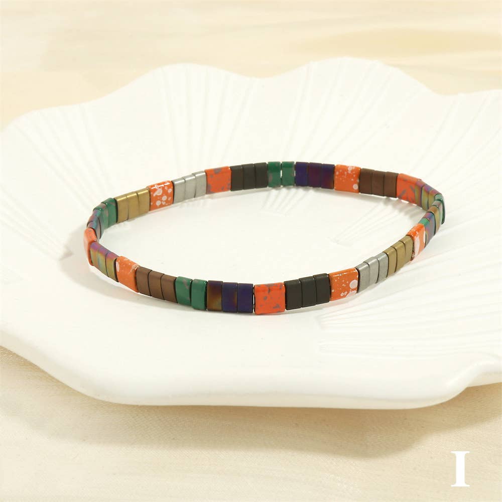 Mio Queena – Engroshandel Perlearmbånd – 5 mm TILA perle armbånd med elastik - BJ23