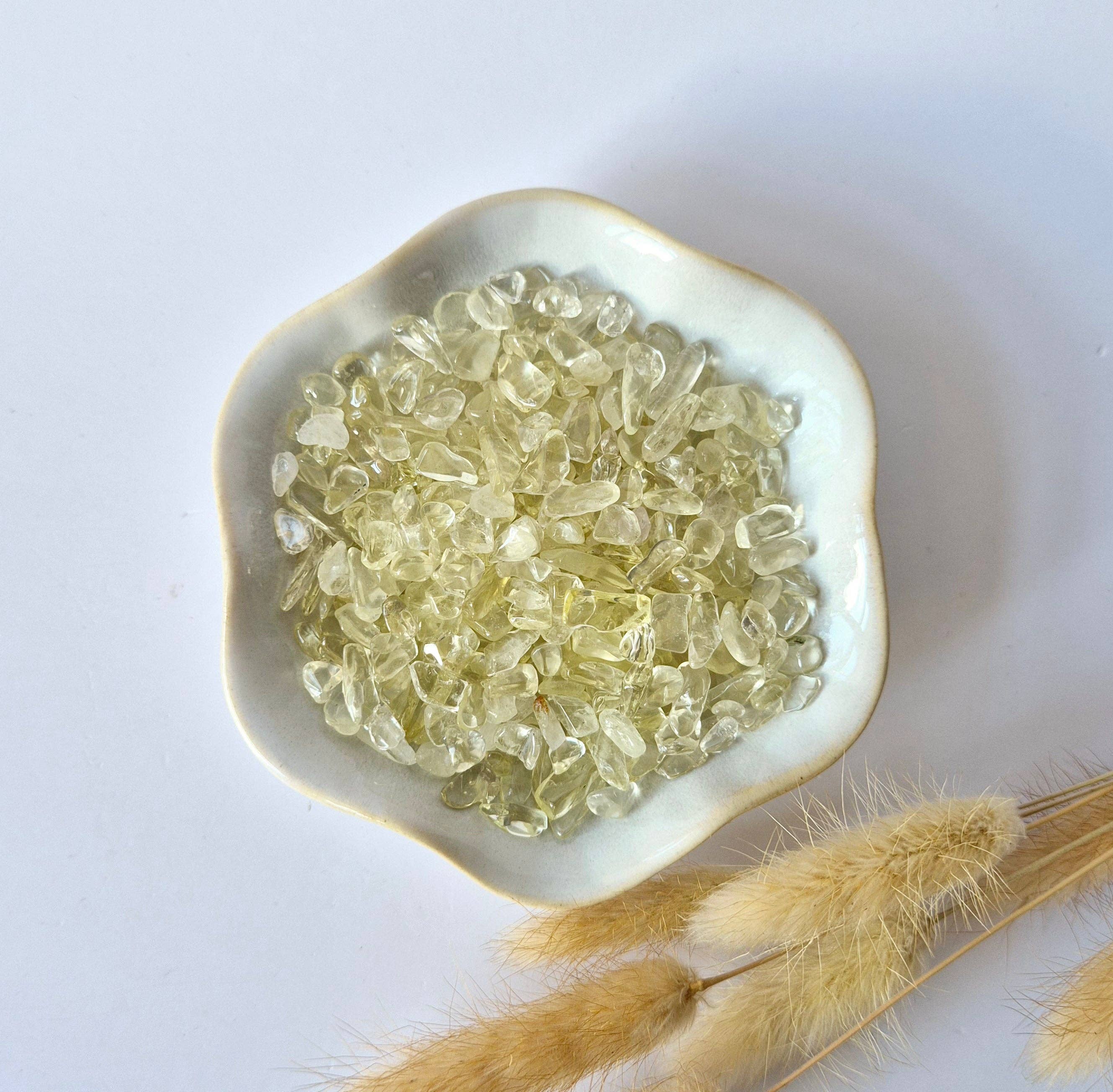 Moonlight Gemstones - Wholesale Spiritual Stone/Crystal - Raw Mini Gemstone Chips 100 grams - Citrine0