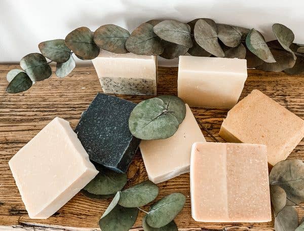 Tildas Tribe - Wholesale Bar Soap - Teatree & Charcoal Goats Milk Soap1