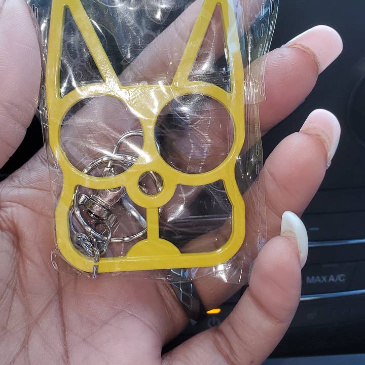 Crystalz Collection - Wholesale Keychain - Women's - Defense Kitty Keychains