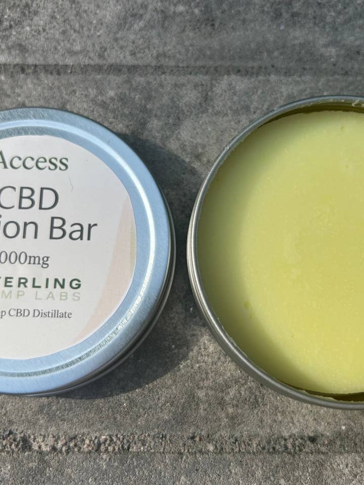 CBD lotion bar for wholesale by Access Apothecary