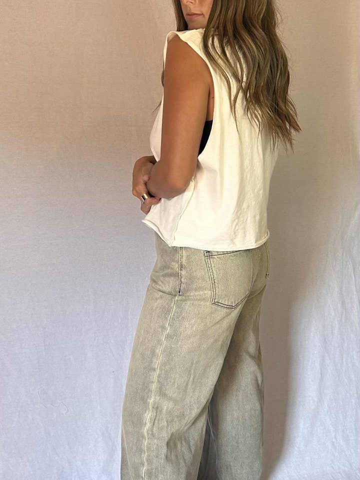 Black Sand Wide Leg Jean for wholesale by Billee' by Billie