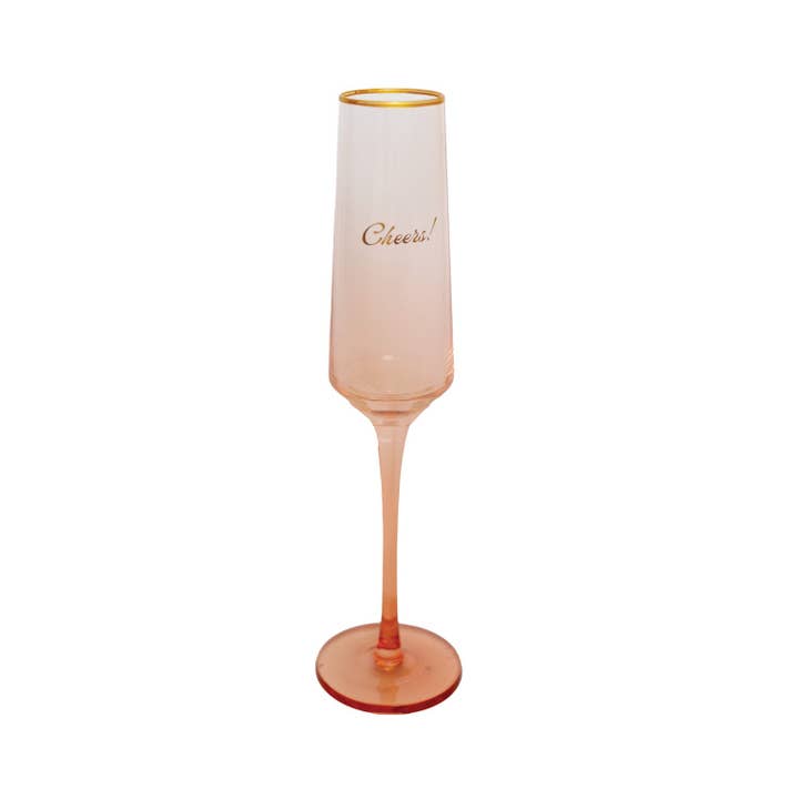Emergency Confetti - Wholesale Champagne Flute - Cheers! Champagne Flute