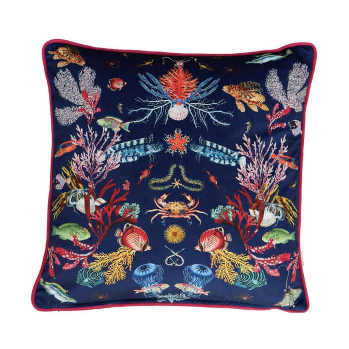 REEF velvet designer cushion for wholesale by Mzansi Trading GmbH