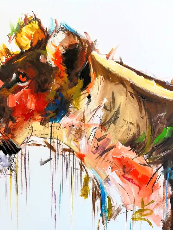 LION 3 for wholesale by Curated Art