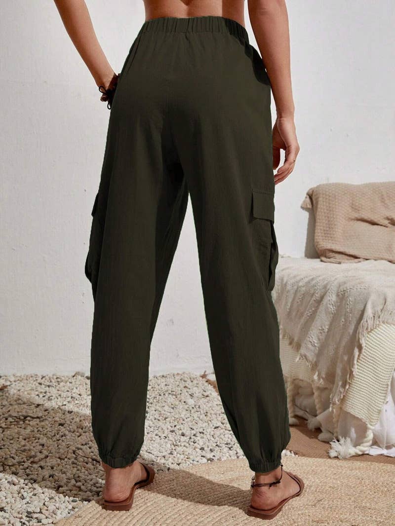Rosa Clothing - Wholesale Pants - Women's - Pocket trousers cargo pants13