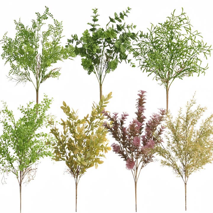 Artificial Fern plants vase filler Faux succulent Home decor for wholesale by ACNITE(We cover U.S. import duties)