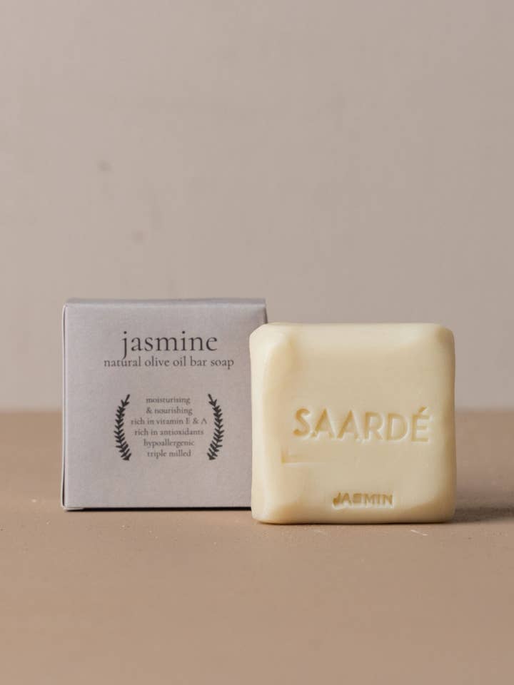 Olivenöl-Bar-Seife | Jasmine für den Großhandel von Saardé