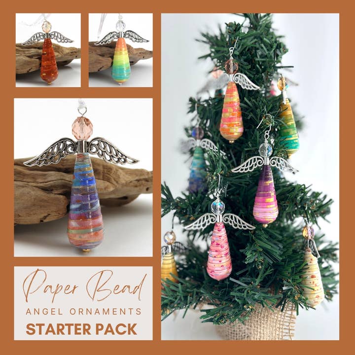 Allison Lake Handmade - Wholesale Ornament - Hand Painted Angel Christmas Holiday Ornament | Starter Pk0