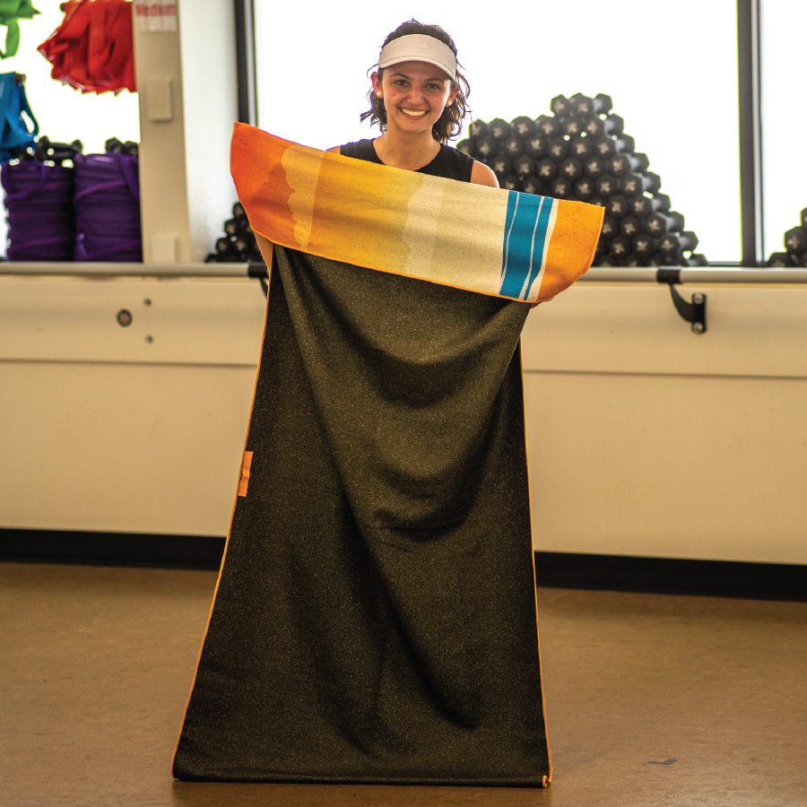 Sprints - Wholesale Sports Towel - Retro Sunset Car Seat Cover Towel5