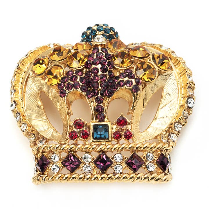 Crown Broche for engroshandel hos HUB161