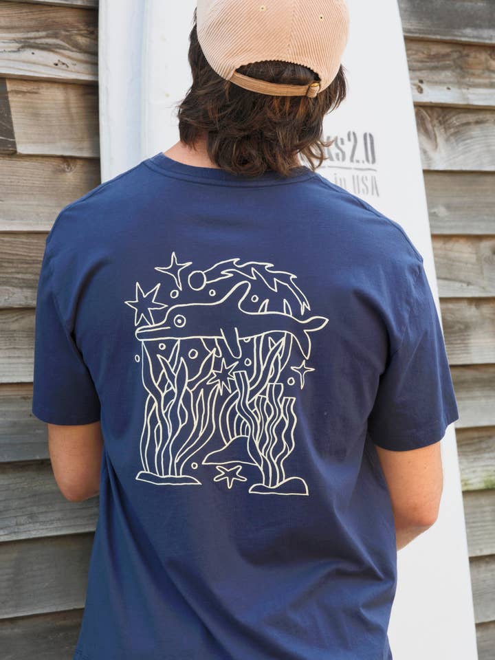 New Dolphin Energy Tee for wholesale by Mollusk