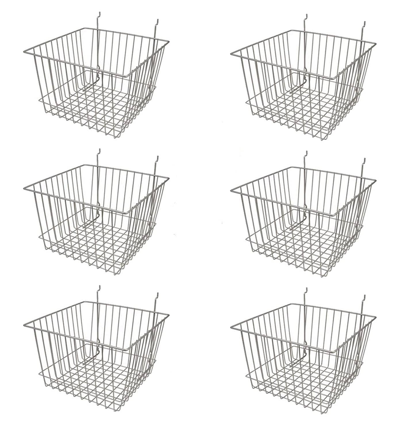Only Hangers - Wholesale Basket - Deep Wire Storage Baskets For Gridwall and Slatwall2