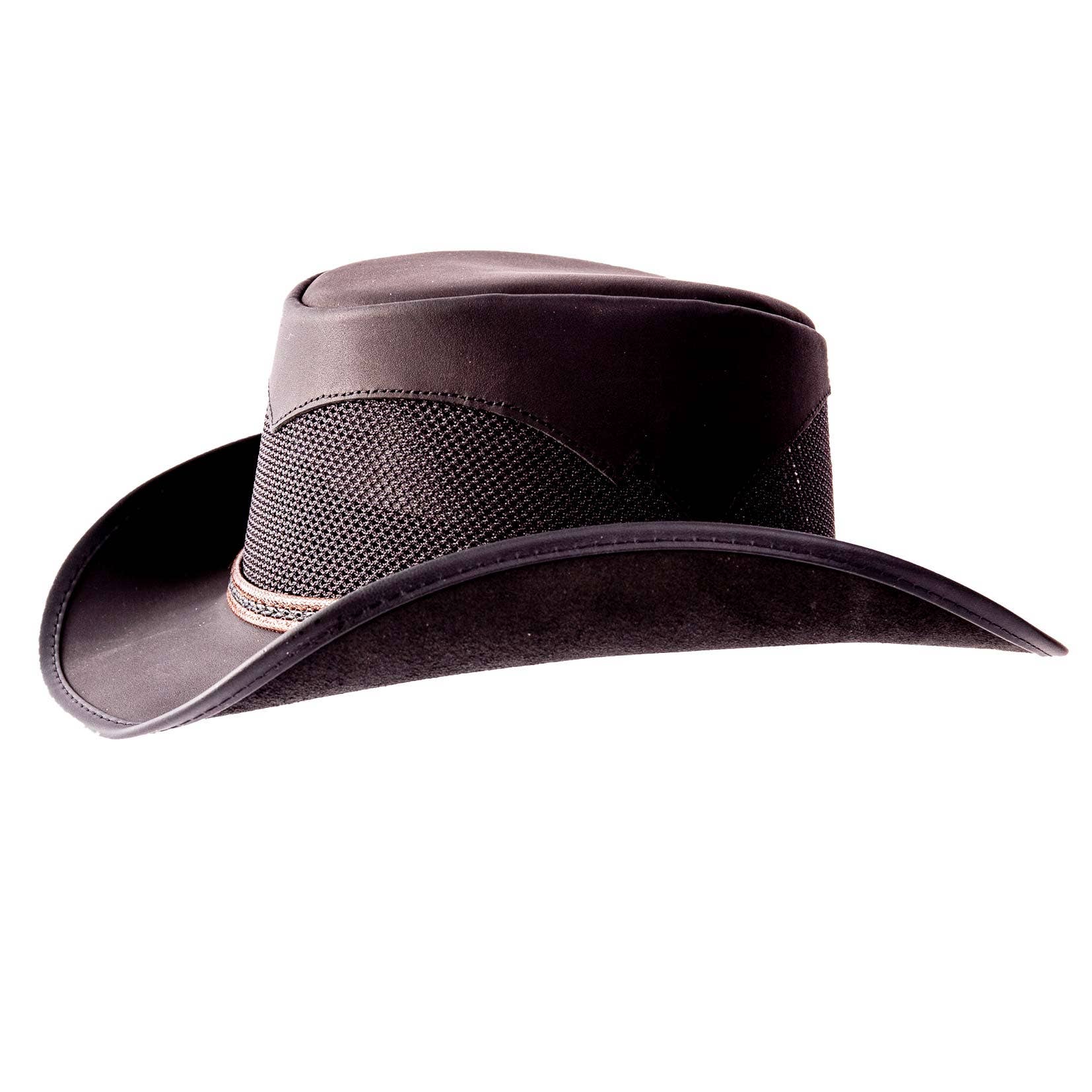 American Hat Makers - Wholesale Cowboy Hat - Unisex - Lightweight Leather Western Hat - Style Durango1