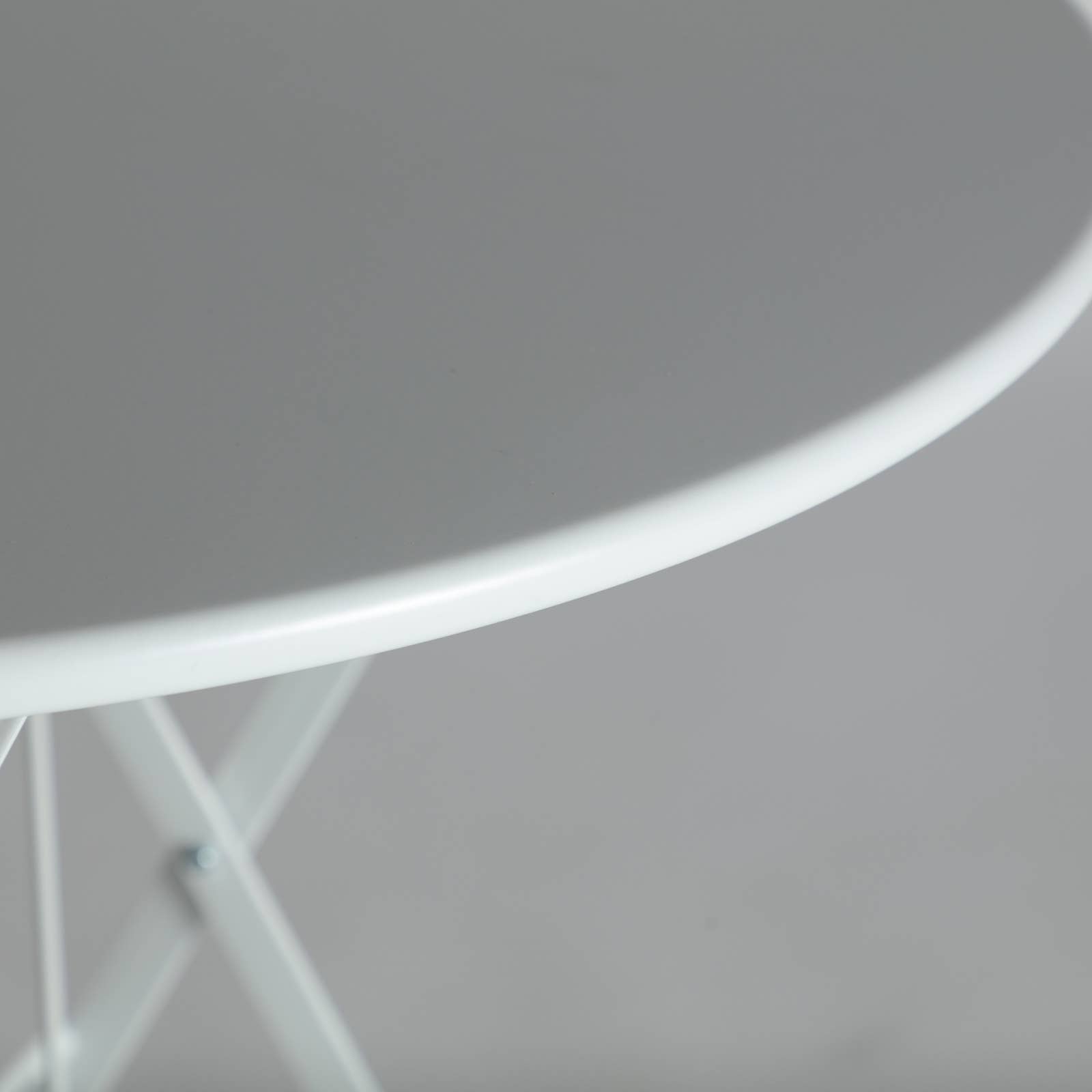 B&B - Wholesale Patio Table - Sasha White Iron Folding Table 60X60X70cm2