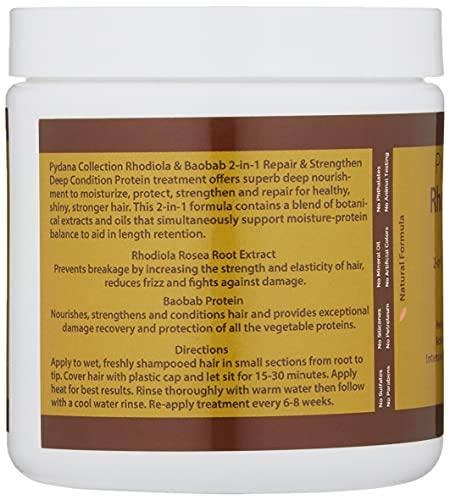 Pydana Collection - Wholesale Hair Conditioner - Rhodiola & Baobab Herbal Silk 2in1 Deep Condition Protein3