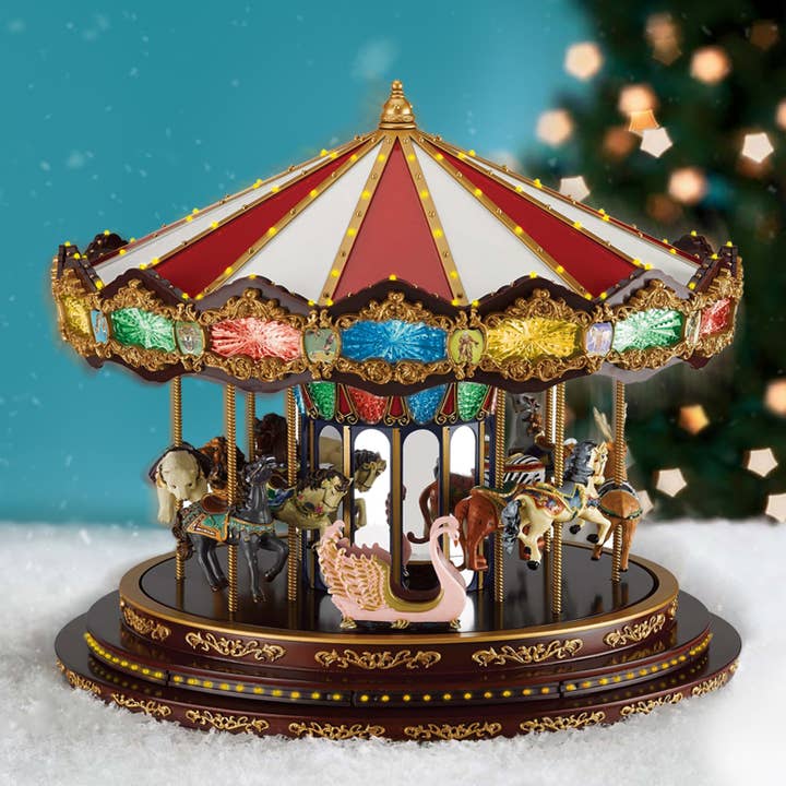 Mr. Christmas - Wholesale Christmas Decoration - Marquee Deluxe Carousel3