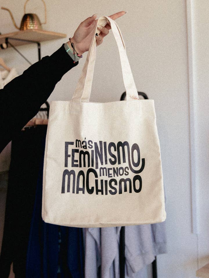 Borsa a tracolla Mas Feminismo per la vendita all'ingrosso da parte di Jen Zeano Designs