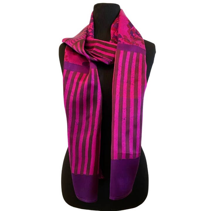 Charmeuse Solo - Magenta voor wholesale door Harshita's Designs